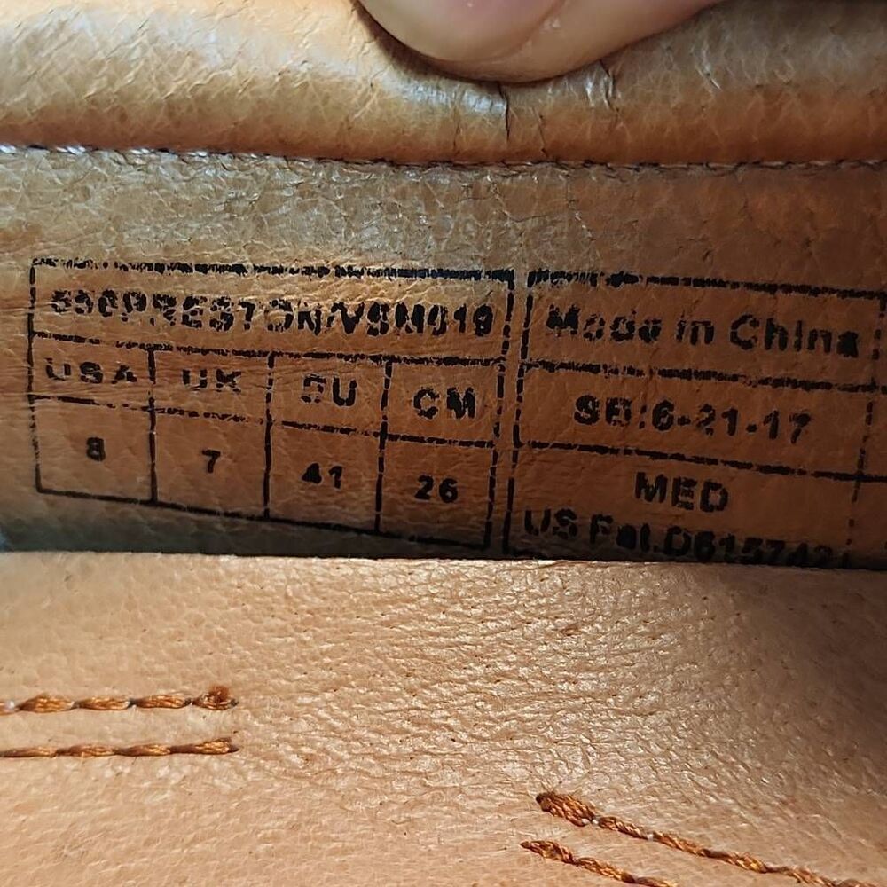 Vionic Men's Brown Leather Slip On Loafers Shoes Comfortable 8.5M - Picture 10 of 10